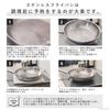 KIPROSTAR Commercial Stainless Steel Frying Pan 22cm IH Compatible Bottom Structure KIPROSTAR Dishwasher Safe 3-layer