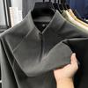 2025 Men's Autumn/Winter Double-Sided Fleece Half-Zip Long Sleeve Casual Sweatshirt