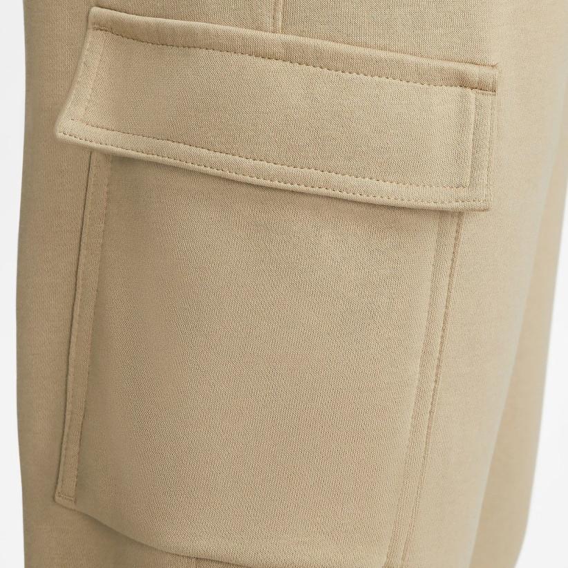 Nike Мужские джоггеры с эластичной талией, облегающего кроя, низ, светло-коричневые CZ9954-247