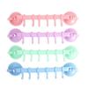 Bathroom Kitchen Vacuum Sucker Adjustable Wall-mounted Storage Holders Hanger Adjustable Hook Hooks
