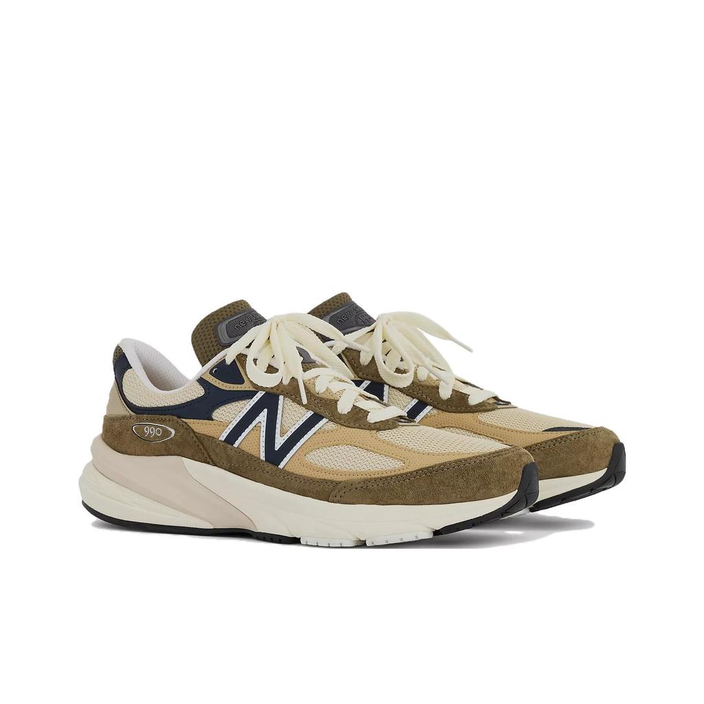 Кроссовки унисекс Teddy Santis x New Balance 990v6 Сделано в США Темный камуфляж Зеленый Ладан Натуральный индиго U990WO6