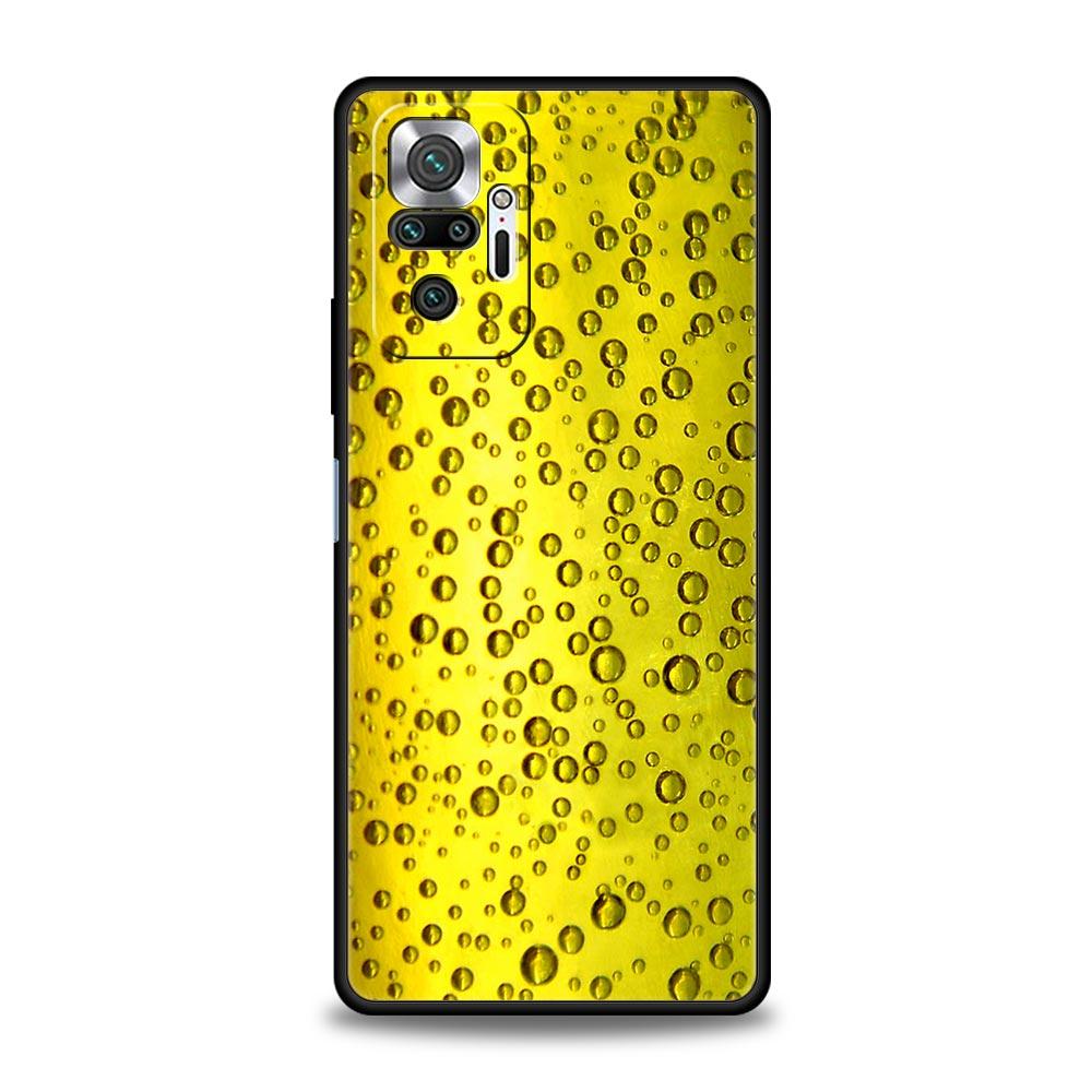 Чехол для телефона Alcohol Summer Bubble для Xiaomi Redmi Note 12 5G 10C 10 11 9 8 Pro Plus 9S 7 8T 9T 9A 8A 9C K50 K40, игровой чехол