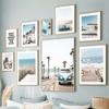 Sunshine Blue Ocean Beach Vintage Van Nordic Posters And Prints Wall Art Canvas Painting Modern Pictures For Living Room Decor