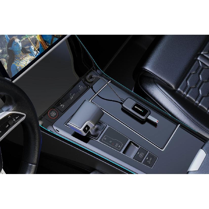 Getpairr Play2Video Ultra Ai Box Wireless Carplay Android Auto Adapter Built in Youtube Netflix Video Box For 98% of Cars