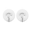 10Pcs/set Bathroom Wedding Supplies Rubber Glass Clear Sucker Wall Hook Suction Cup Transparent
