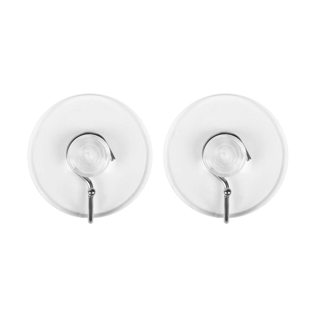10Pcs/set Bathroom Wedding Supplies Rubber Glass Clear Sucker Wall Hook Suction Cup Transparent