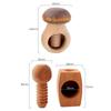 Manual Walnuts Cracker Wooden Walnut Sheller Retro Mushroom Nutcracker  Almond