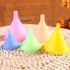 Color 5Pcs/Set Liquid Anti-leakage Convenient Filling Funnel Fluids Filler Kitchen Tool Oil Funnel