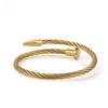 Stainless Steel Nail Bangle Hiphop Rock Fashion Jewelry Luxury Brand Men Women Bracelets