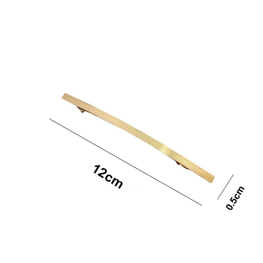 Носите горизонтальную заколку металлическую простую заколку для волос нерегулярные корейские стильные женские аксессуары для волос