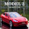 1/32 Scale Tesla MODEL 3 Alloy Car Model Diecasts & Toy Vehicles Car Decoration Kid Simulation Toys for Children Gifts Boy Toy