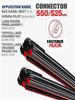 Крючковые стеклоочистители (22"+21") для ГАЗ Газель Next, Honda Pilot, Land Rover Freelander 1, Toyota Land Cruiser 100 и Prado 120