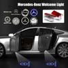 2025 Горячие Для Автомобиля Benz Подсветка Дверей Приветственный Эмблема Лампа для Mercedes Benz Coupe C180 C63 W204 W205 X164 GLC W205 GLE W212