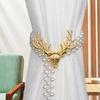 1 шт. пряжка для штор жемчужная пряжка для штор олень занавеска рождественская пряжка для штор рождественские украшения