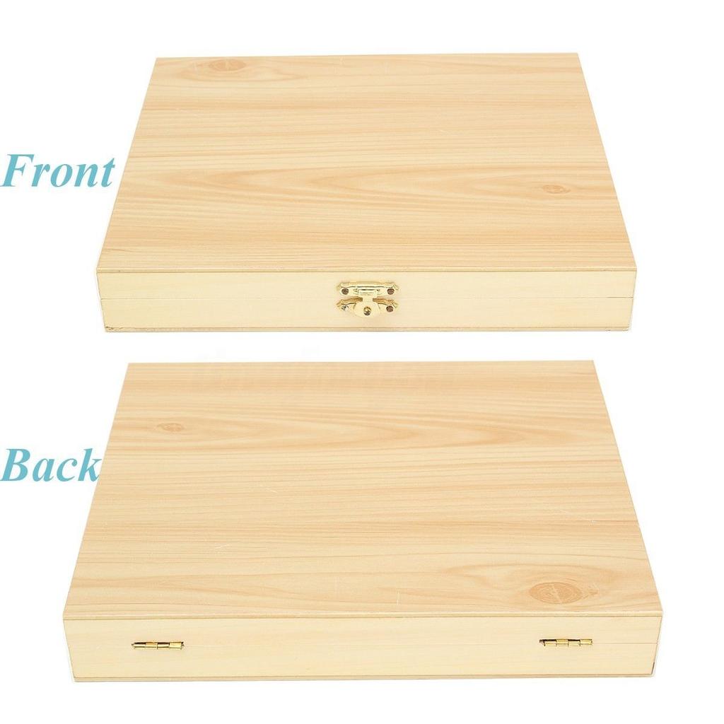 Новый деревянный микроскоп на 100 слотов, стеклянные предметные стекла, коробка, держатель для хранения образцов, дерево