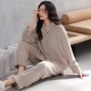 Pajamas Women'S Autumn And Winter Coral Fleece Fleece Thickened Flannel Winter Women'S Thermal Suit Loungewear Winter