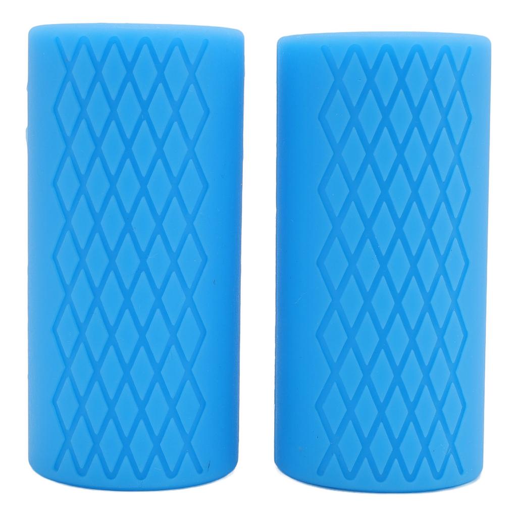 1 пара хватов для гантелей, противоскользящая текстура, силиконовый хват для штанги, аксессуар для тренировок и фитнеса