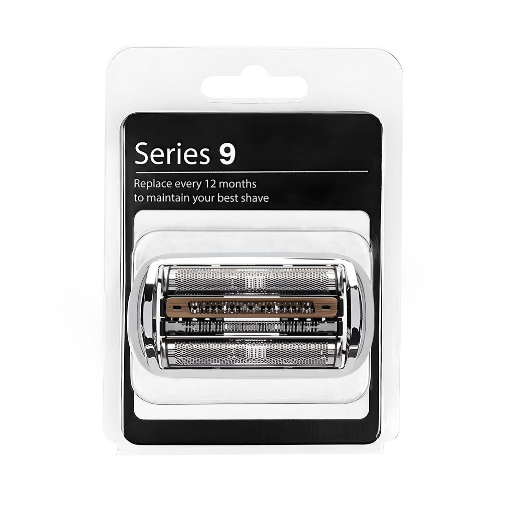 Braun Compatible Series 9 Replacement Blade Replacement Blade Series9 Replacement Blade Net Blade Integrated Cassette Silver 92S 90S 92B 94M Shaver