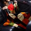 Abstract Geometric Blanket Soft Throw Blanket For Home Bedroom Bed Sofa Travel Office Solid Christmas Blanket