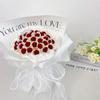 1Set DIY Rose Flower Material Bag Bouquet Not Withering Gift Wedding Party Handmade