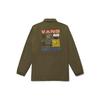 Fun Pattern Logo Sport Collar Jacket Unisex Jackets Military-Green VN0A5H8RKCZ