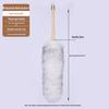 Piano & Guitar Wool Cleaning Brush with Feather Duster - No Shedding