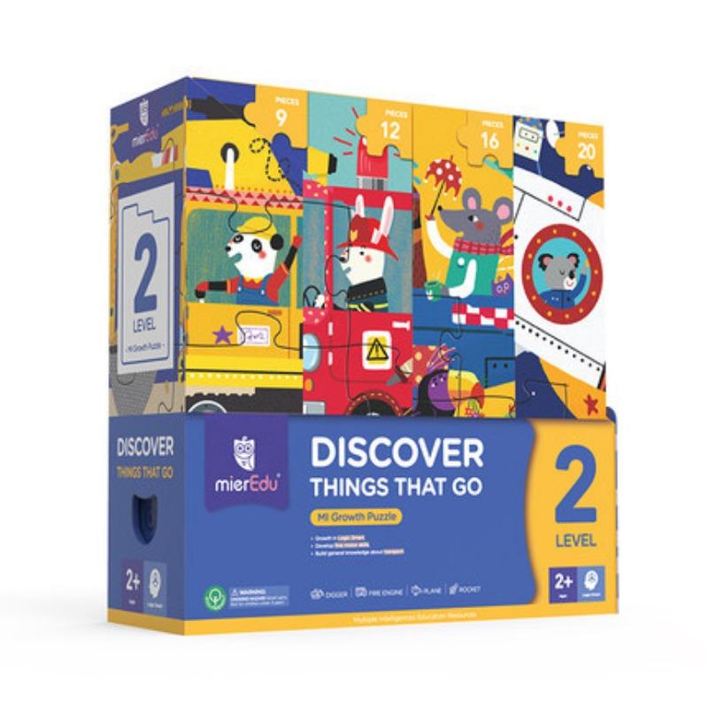 Level 1 2 3 4 5 6 7 Learning Puzzle, Four SeasonsIPromotes Observation Logical ThinkingIClassic Children's Puzzle Toy Set with 2 Puzzle Boxes