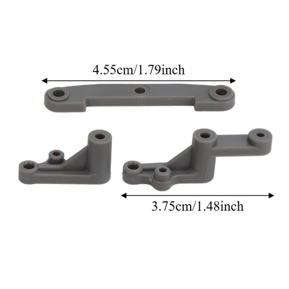 2 Set Grey RC Swing Arm RC Spare Parts for WLtoys 124008/124010 1/12 RC Car 1/12 Scale RC Car