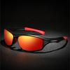 Polarized Sunglasses Designer Square Sports Sun Glasses for Men Driving Fishing Cycling Climbing Skiing Black Frame Goggle UV400