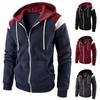 Men's Hoodie Casual Winter Apparel Hoodies Sweatshirts Casual Sports Cardigan Long Sleeved Zipper Men