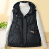 Fashion Winter Warm Vest Woman Sleeveless Parka Casual Thick Women's Jackets