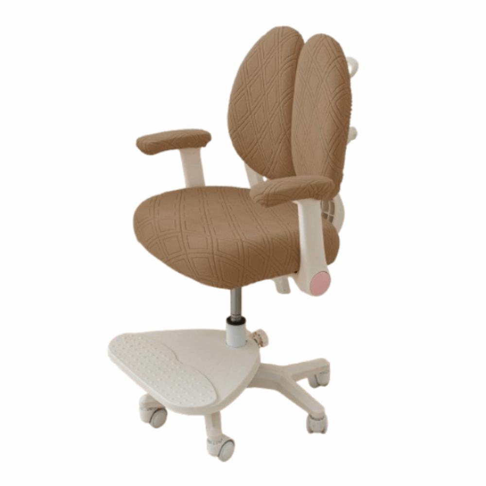 Водонепроницаемая вращающаяся накидка на стул Эластичная Защитная от грязи Накидка на детский стул Двойная спинка Дышащая Эластичная Защита сиденья