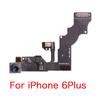 Запасная часть: шлейф модуля передней камеры для iPhone 6 6P 6S 7 8 Plus X XR XS 11 12 Pro Max Датчик приближения  БЕЗ Face ID
