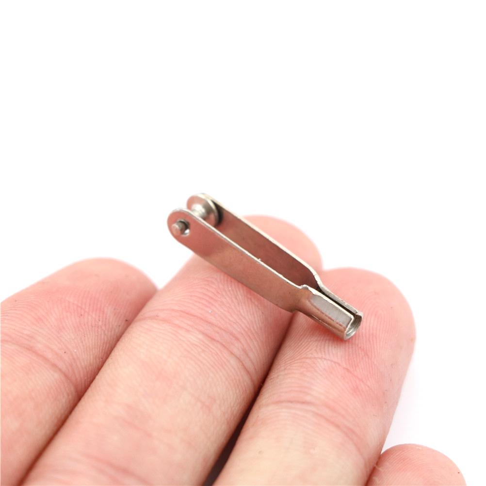 10 шт. M2/M3 Металлический железный вилочный наконечник, соединитель тяги, зажим, рог, винты из сплава, набор аксессуаров для радиоуправляемого самолета, модели автомобиля, самолета