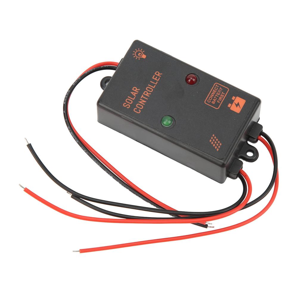 Solar Panel Controller IP67 Waterproof 24H Work PWM Charge Controller 5A 6V 12V Auto Adjustment