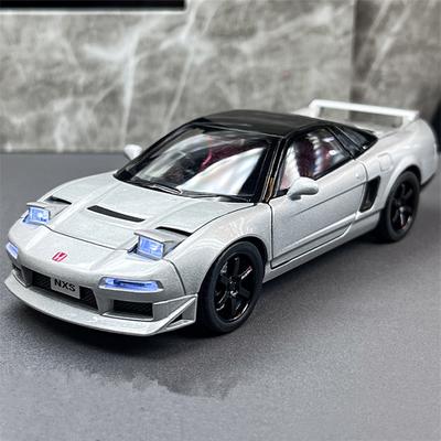 Новый 1:32 Honda NSX Alloy Sports Car Литая игрушечная машинка гоночный автомобиль металлический орнамент модель имитация звука и света коллекция дети мальчики подарок