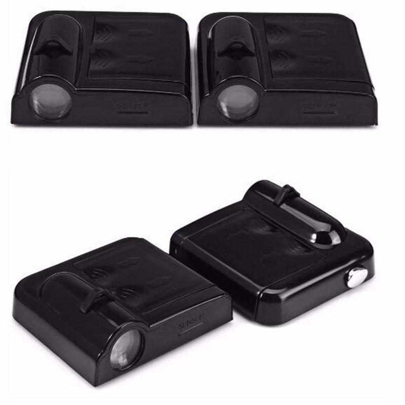 Wireless 2pc Led Courtesy Car Door Step Laser Welcome Ghost Lights For Cruz