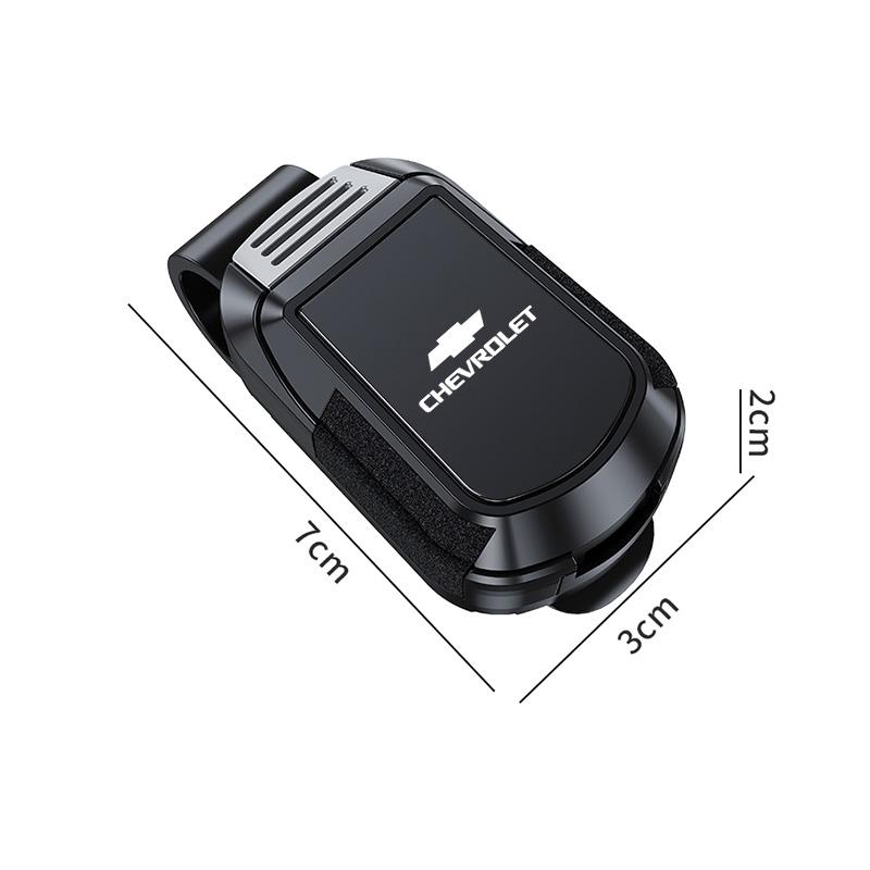 AABJV1 Car Sun Visor New Glasses Clip Card Clamp Ticket Holder For Chevrolet Corvette Montana TrailBlazer Silverado Traverse Camaro