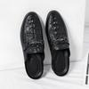 Fashion Summer  Men's Casual Half Slippers Sandals Comfortable Men's Shoes Fashion Loafers Luxury Black Slippers Outdoor Walking Large