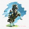 Breath Of The Wild Artwork The Legend Of Breath Of The Iron On Heat Transfer Printing Vinyl Patches Sticker for Clothes DIY Appliques Washable Patches