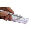 KOKUYO Straight Ruler Manabisuto Made of Recycled PET Resin 15cm GY-GBA110B