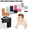 4PCS Children Safety Desk Table Corner Protector Edge Protection Anticollision Strip Corner Guards