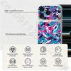Красочный(1) Для iPhone 17 pro Max /17 pro Полное покрытие Наклейка Пленка-обертка 3D Цветная Задняя Защитная Наклейка Пленка