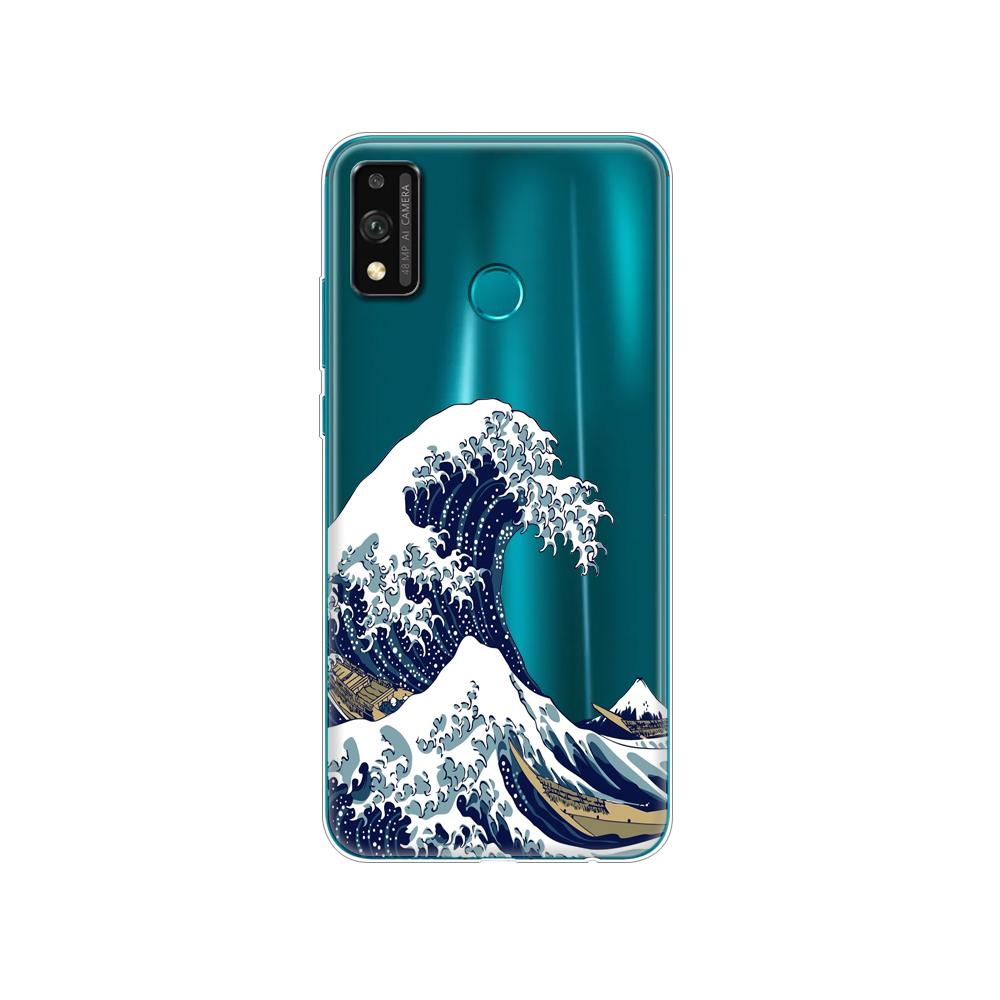 Силиконовый чехол для Honor 9x lite, чехол для телефона huawei Honor 9X lite, мягкий чехол 6,5 дюйма, чехол, чехол, чехол etui, бампер