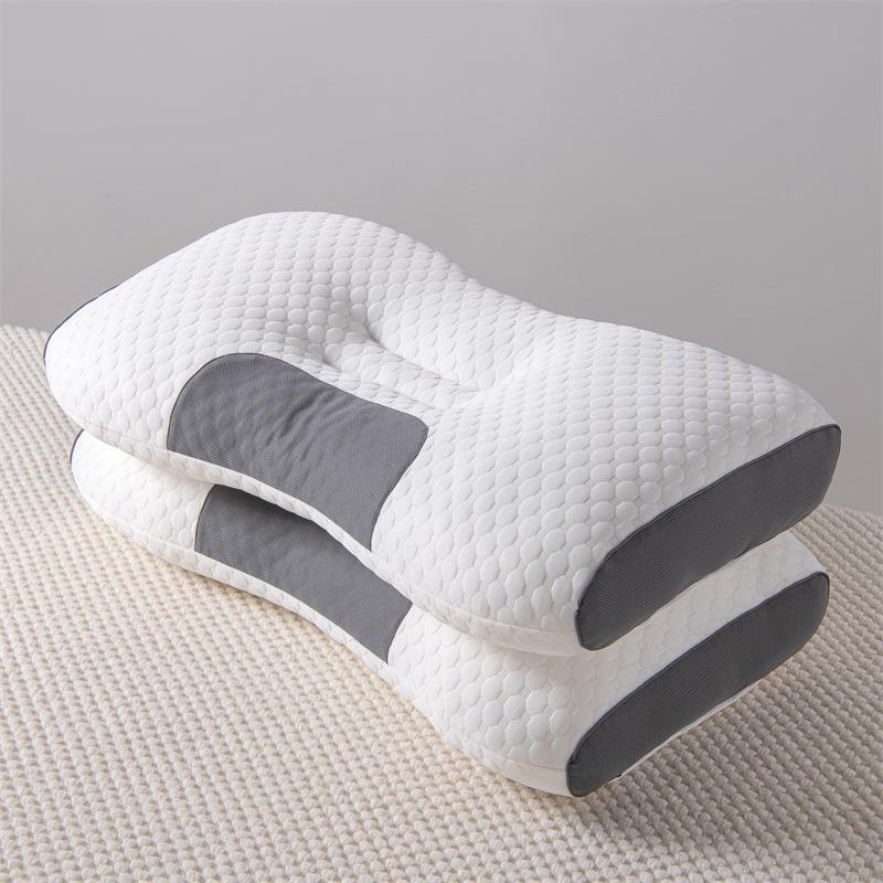 Knitted Pillow Core Non-collapse Household Neck Pillow 48x74cm Pillow Core