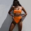 Women's Bikini High Waisted  Two Piece Swimsuit Sling Swimwear