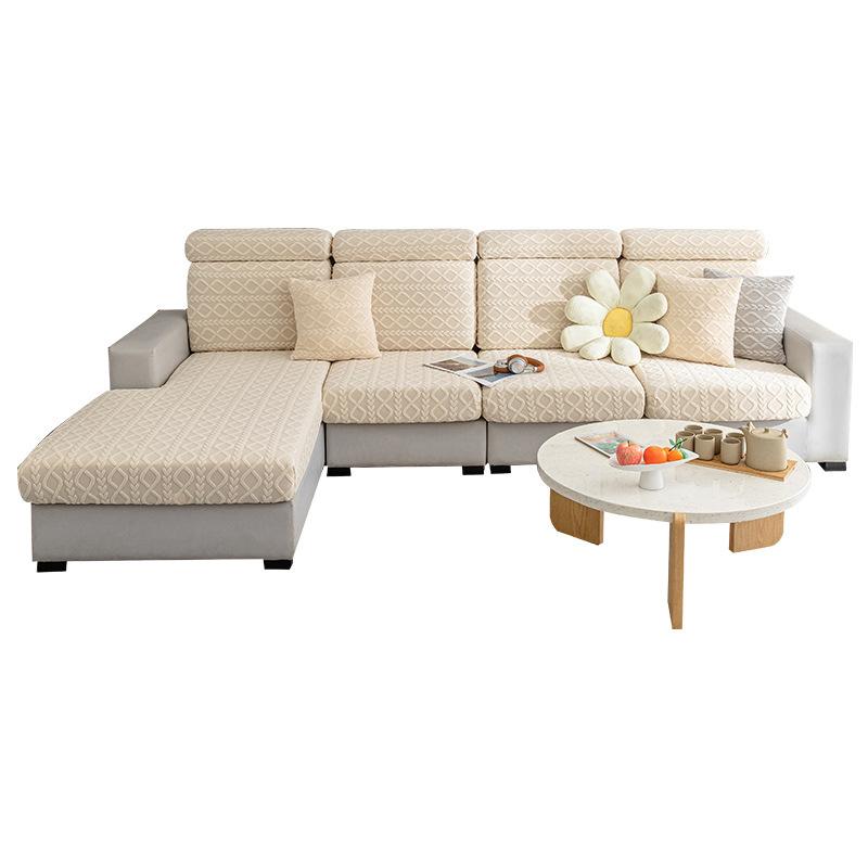 Жаккардовый флисовый чехол для дивана, универсальный универсальный эластичный чехол для дивана, универсальный чехол для дивана на четыре сезона, против кошачьих царапин