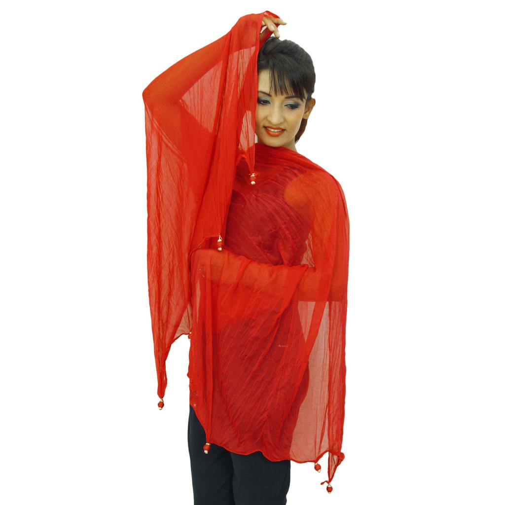Длинные палантины с запахом на шею из шифоновой смеси Dupatta Women Chunni Indian Scarves