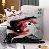 Koi Fish Maple Design Cushion Cover Happy Autumn Harvest Decor Holiday Decorati Pillow Cover