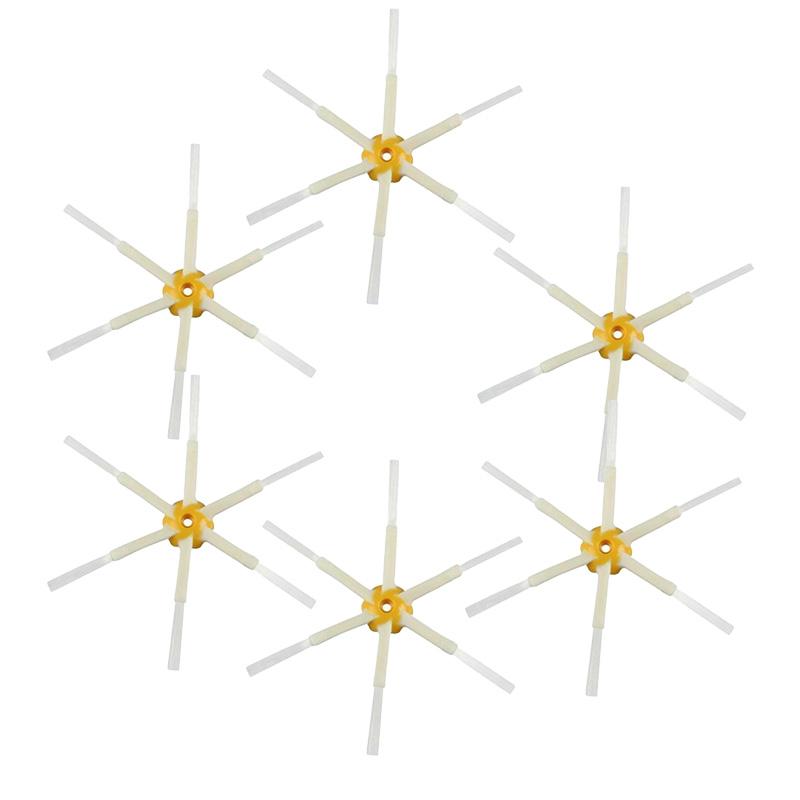 6/4/2/1pc Side Brushes for iRobot Roomba 500/600/700 Series Vacuum Cleaner Roomba 560 630 760 510 530 540 550 570 610 620 630 650 660 680